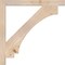 Ekena Millwork Imperial Block Smooth Bracket, Douglas Fir, 3 1/2"W x 42"D x 42"H BKT04X42X42IMP05SDF - alternate 3